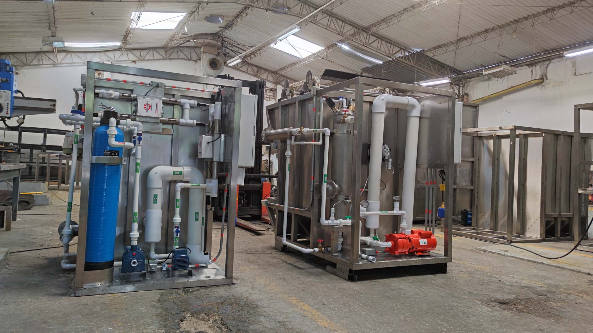 Planta contenedorizada para tratamiento de aguas residuales y agua potable COD 277: ESSAM ESPECIALISTAS EN SANEAMIENTO Y SERVICIOS AMBIENTALES