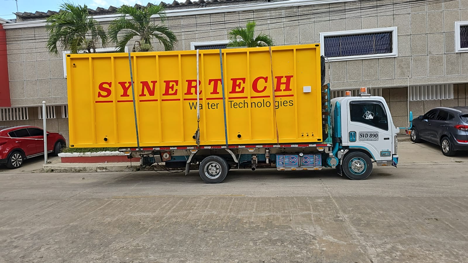 Planta contenedorizada para tratamiento de aguas residuales y agua potable COD 286: TEYUNA FOODS