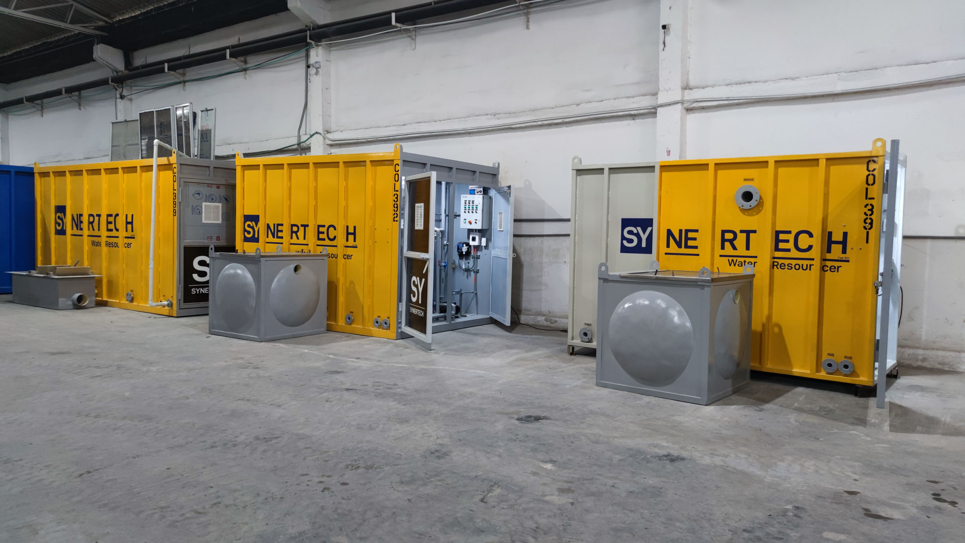 Planta contenedorizada para tratamiento de aguas residuales y agua potable COD 391: MARVIRJIM