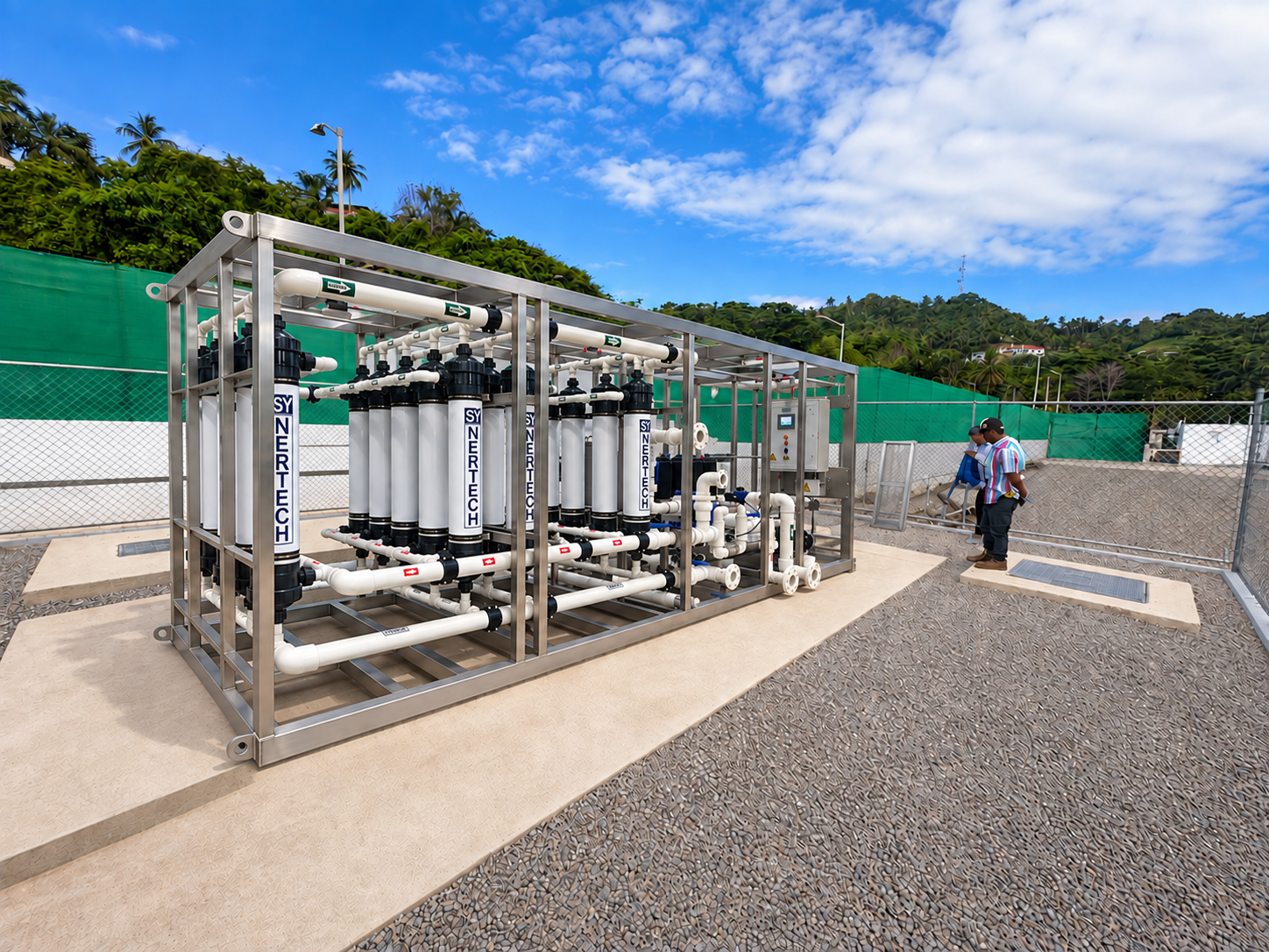 ACUABOX ULTRA en instalación exterior