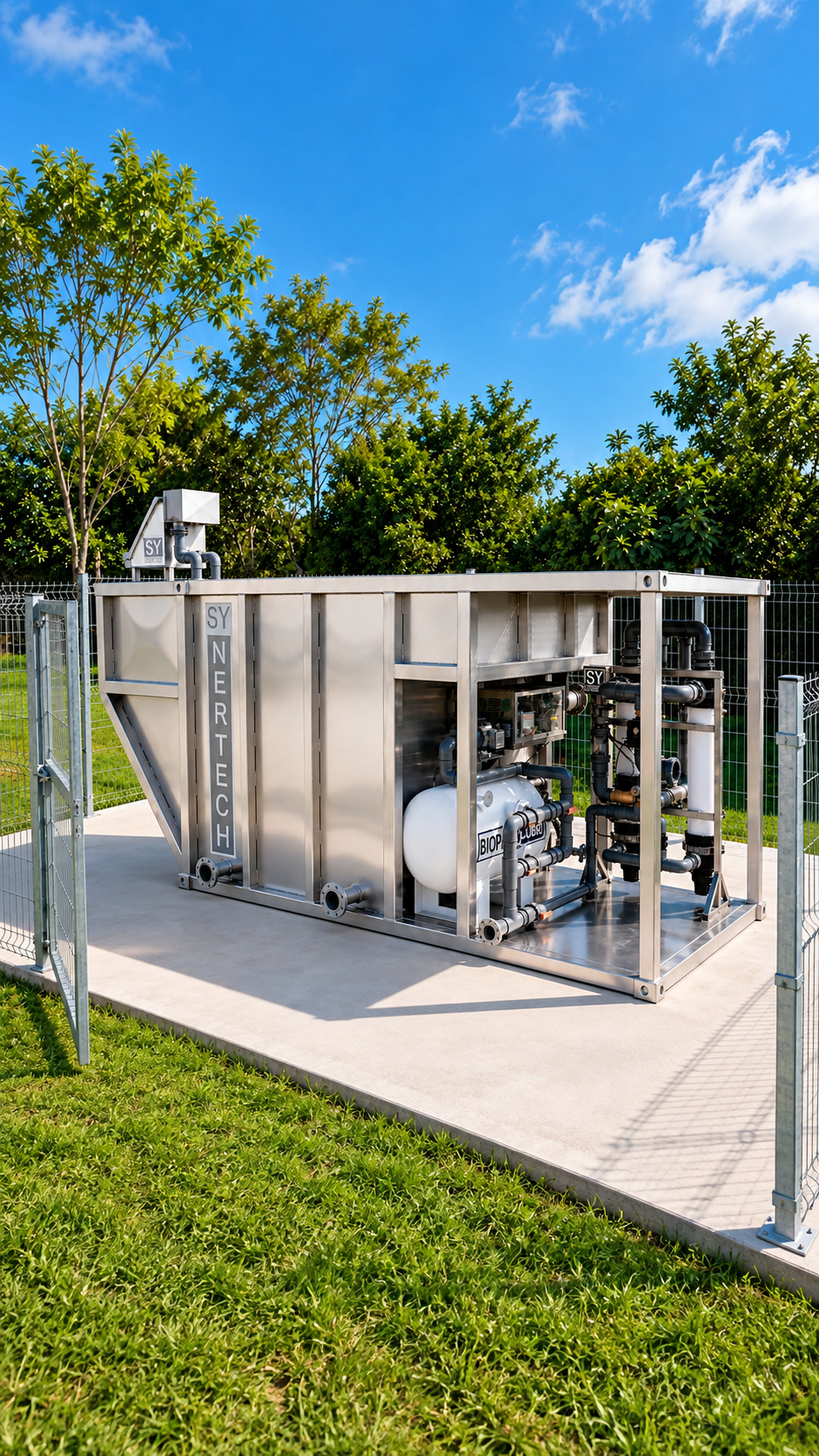 Planta Biopack Ultra para proyectos multifamiliares e institucionales, vista principal