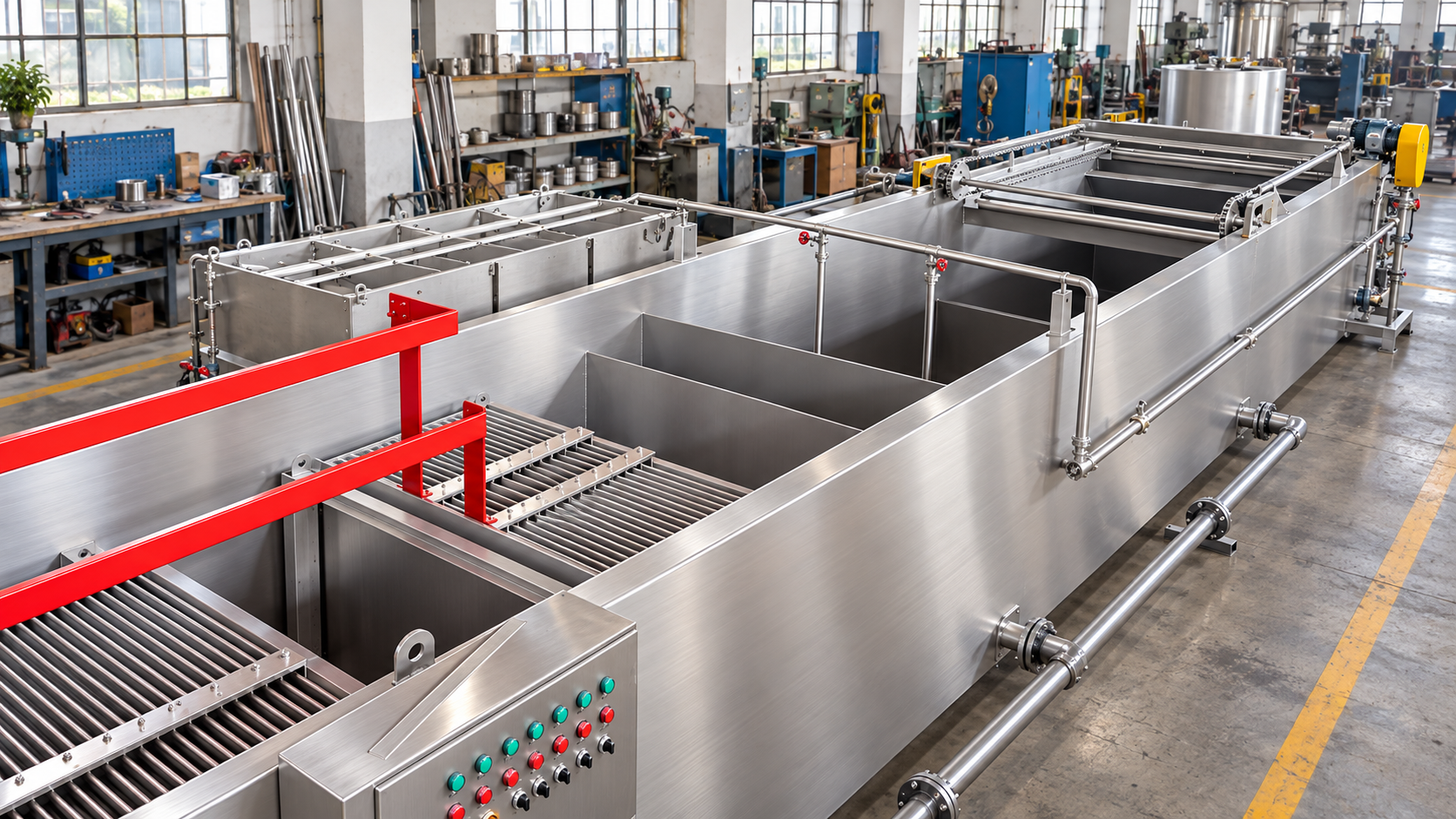 Sistema DAF con electrocoagulación y filtración de anillas